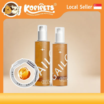 Kopipets Probiotic Pet Mouthwash – Fights Bad Breath for Cats & Dogs, Safe & Drinkable