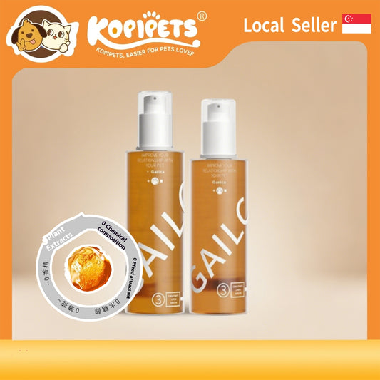 Kopipets Probiotic Pet Mouthwash – Fights Bad Breath for Cats & Dogs, Safe & Drinkable