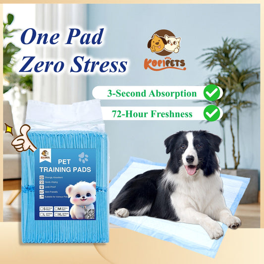 Kopipets BUNDLE OF 5 Pet Pee Pads Great Value for Daily Dogs Puppies Cats Rabbits Senior Pets