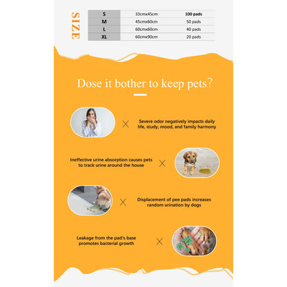 Kopipets Local Seller 1408g Activated Charcoal Pee Pads Super Absorbent 4-Side Adhesive Floor-Safety