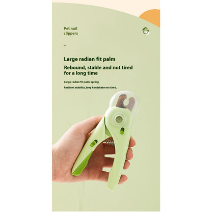 Kopipets Local Seller LED Pet Nail Clipper with Safety Guard&Transparent Case Sharp Safe&Ergonomic