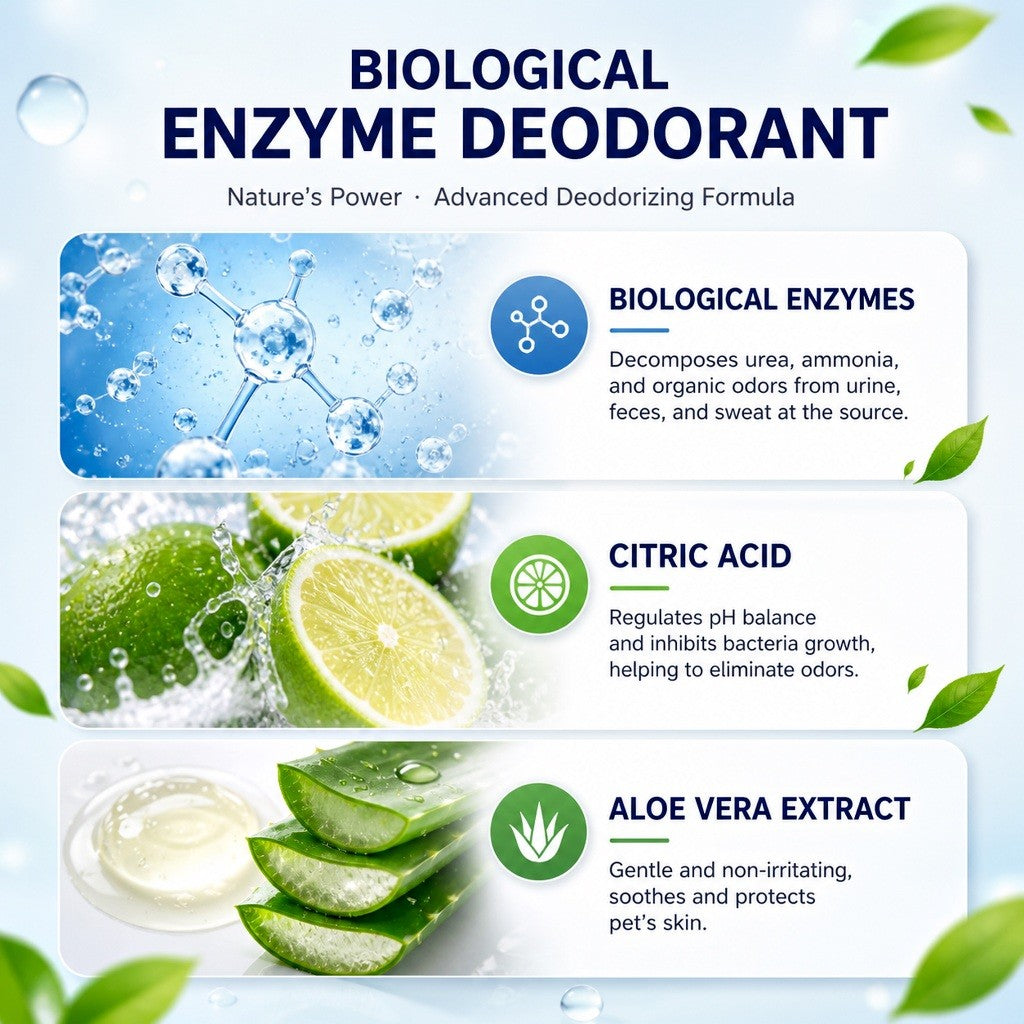 Kopipets Pet Enzyme Deodorizer Spray 300ML | 2L Set
