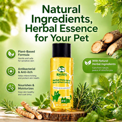 Kopipets Herbal Pets Lotion Antibacterial  200ml
