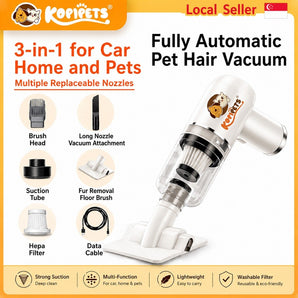 Kopipets wireless pet hair vacuum cleaner for sofas and floors, Singapore