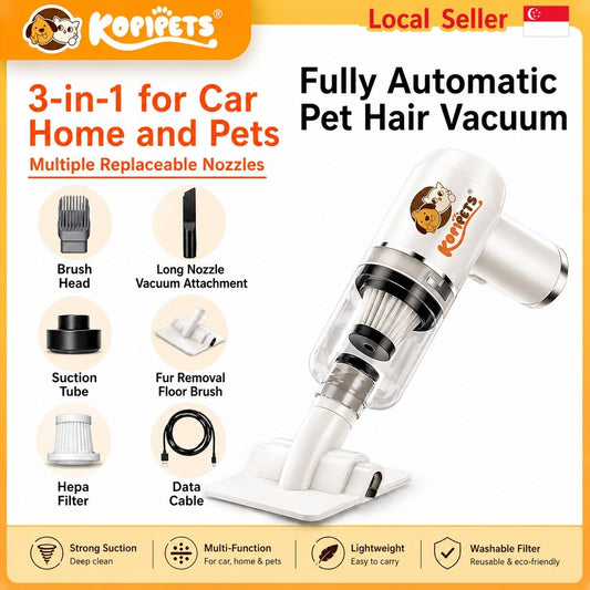 Kopipets Wireless Pet Hair Vacuum Cleaner