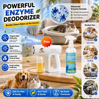 Kopipets Pet Enzyme Deodorizer Spray 300ML | 2L Set