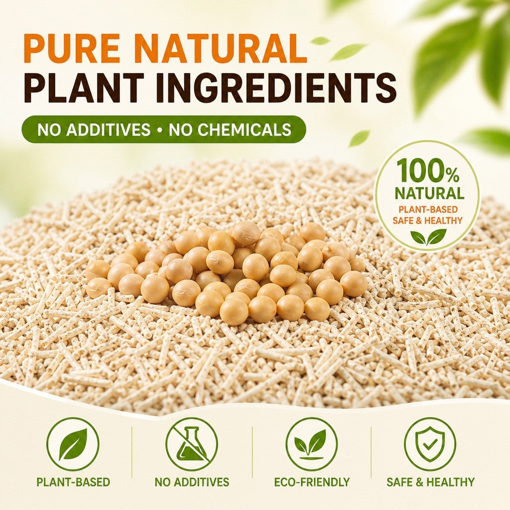 Kopipets 100% Natural Tofu Cat Litter 2.1kg