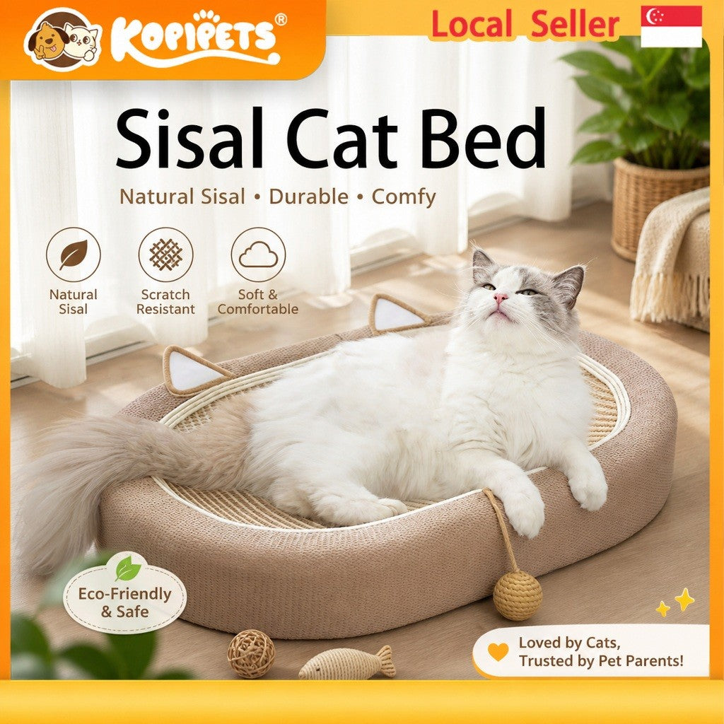 Kopipets Sisal Cat Scratcher Bed