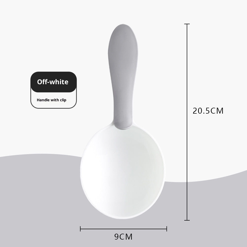 KopipetsPet Food Scoop with Built-In Sealing Clip Thickened Multi-Functional Cat & Dog Food Spoon