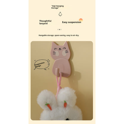 Kopipets - Cute Animal Coral Fleece Hand Towel Hanging Absorbent Washcloth Soft Baby Home Gift Towel Set