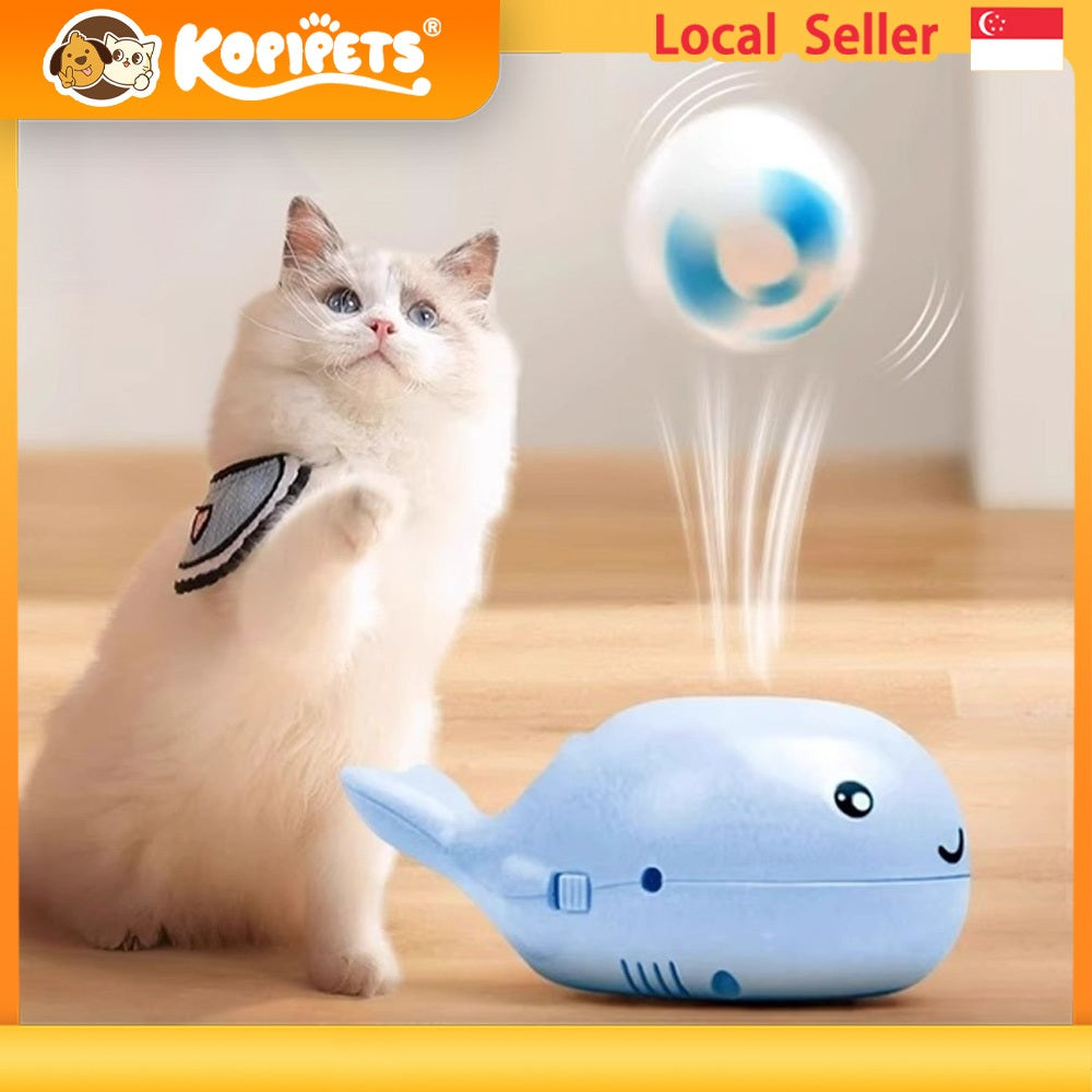 Kopipets Local Seller Pet toy Pet Floating Ball Toy With 2 Free Ball Cat Dog Rechargeable Games