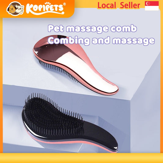 Kopipets Anti-Static Pet Grooming Brush - Deshedding Comb for Cats & Dogs, Removes Loose Hair Effectively