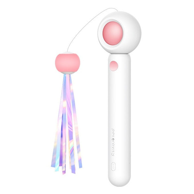 Kopipets Local Seller Multi-Function Cat Teaser Wand Adjustable Rod Retractable Laser Pointer