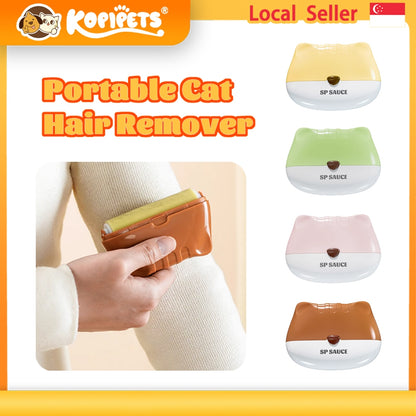 Kopipets Local Seller Mini Portable Lint Roller Removes Pet Hair Dust & Lint from Clothes Sofa & Car