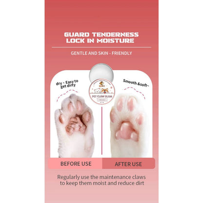 Koipets Pet Paw Balm to prevent dry and cracked skin, specifically designed skincare cream for pet paw moisturizing