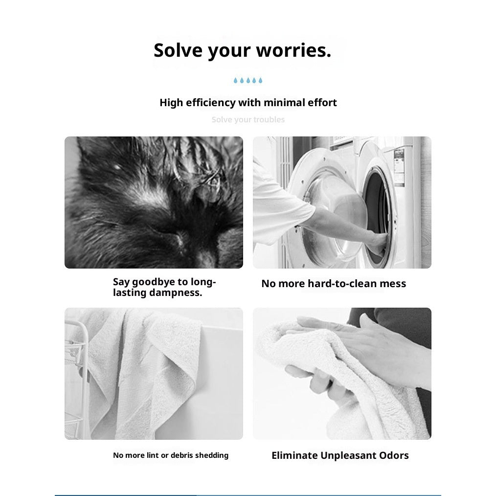 Kopipets Pet absorbent towel, super absorbent quick drying towel, coral fleece does not shed hair