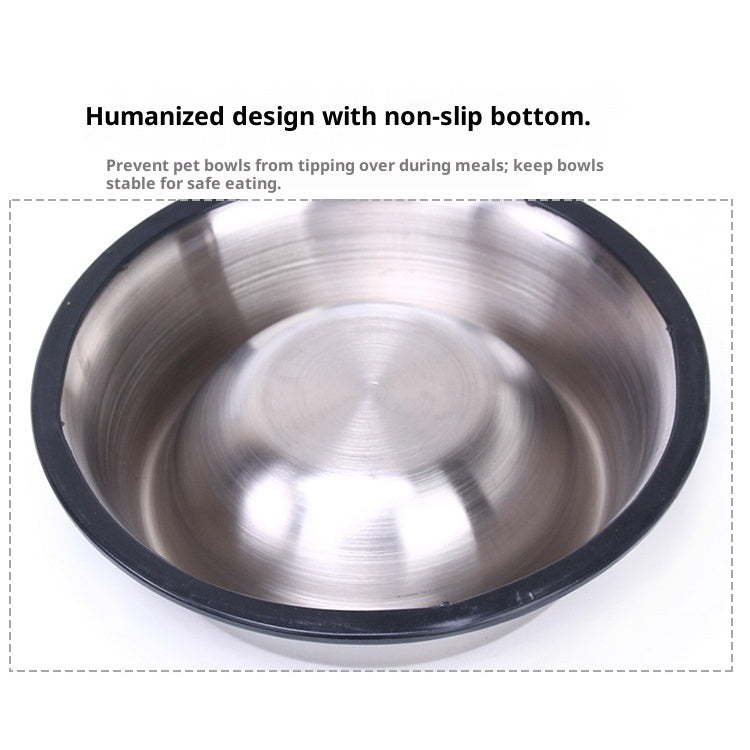 Kopipets Colorful Stainless Steel Pet Bowl | Non-Slip & Bite-Resistant | Durable Anti-Tip Design | Easy to Clean