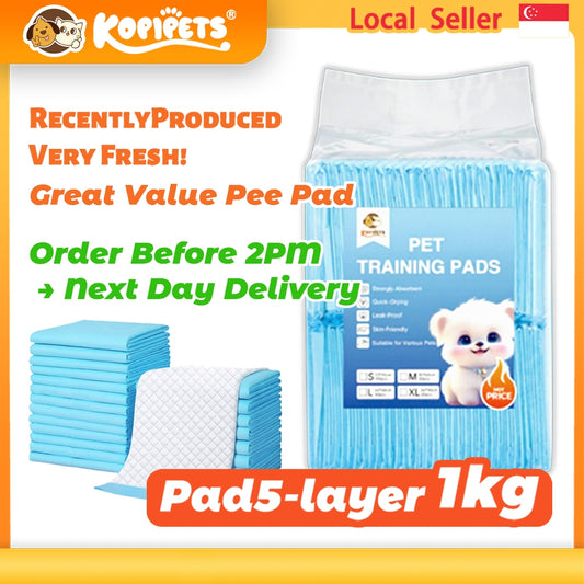 Kopipets Pet Pee Pads Great Value for Daily Dogs Puppies Cats Rabbits Senior Pets