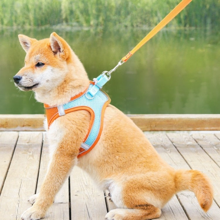 Kopipets Breathable Pet Harness Leash Set | Reflective Adjustable Cat Dog Vest | Lightweight & Anti-Escape
