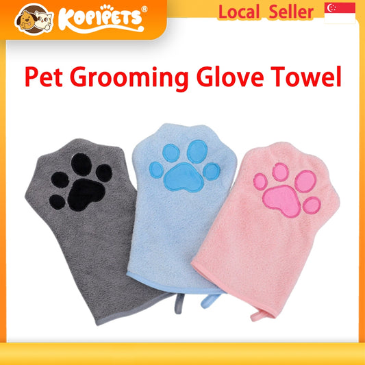Kopipets Pet absorbent towel, super absorbent quick drying towel, coral fleece does not shed hair