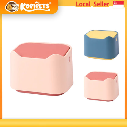 Kopipets Cat Litter Disposal System - Odor-Sealing Waste Bin & Scoop Set | Leak-Proof Litter Box Bags