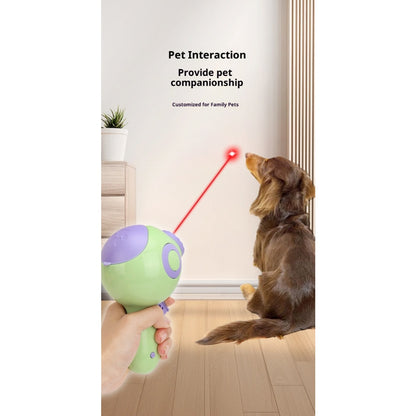 Kopipets Dog Laser Treat Launcher Outdoor Feeding Trainer Toy Infrared Pet Snack Shooter Interactive Feeder