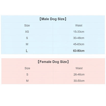 Kopipets Pet Diapers Female Male Dog Diaper Dog Wraps Puppy Pet Diaper Velcro dog diapers