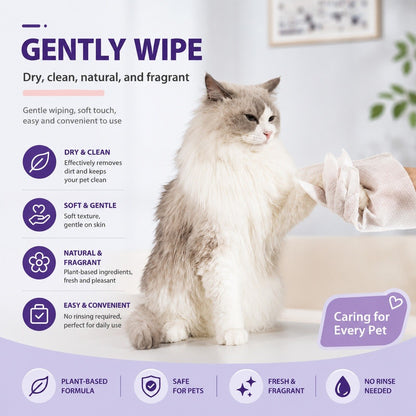Kopipets Pet Disposable Grooming Mitts Gloves (2pcs)