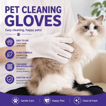 Kopipets Pet Disposable Grooming Mitts Gloves (2pcs)