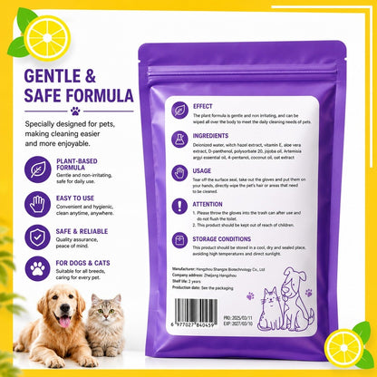 Kopipets Pet Disposable Grooming Mitts Gloves (2pcs)