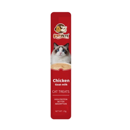 Kopipets Cat Creamy Bar Treats (For 3 Months and Above)｜Tuna / Chicken / Salmon Flavor, Nutritious Wet Food