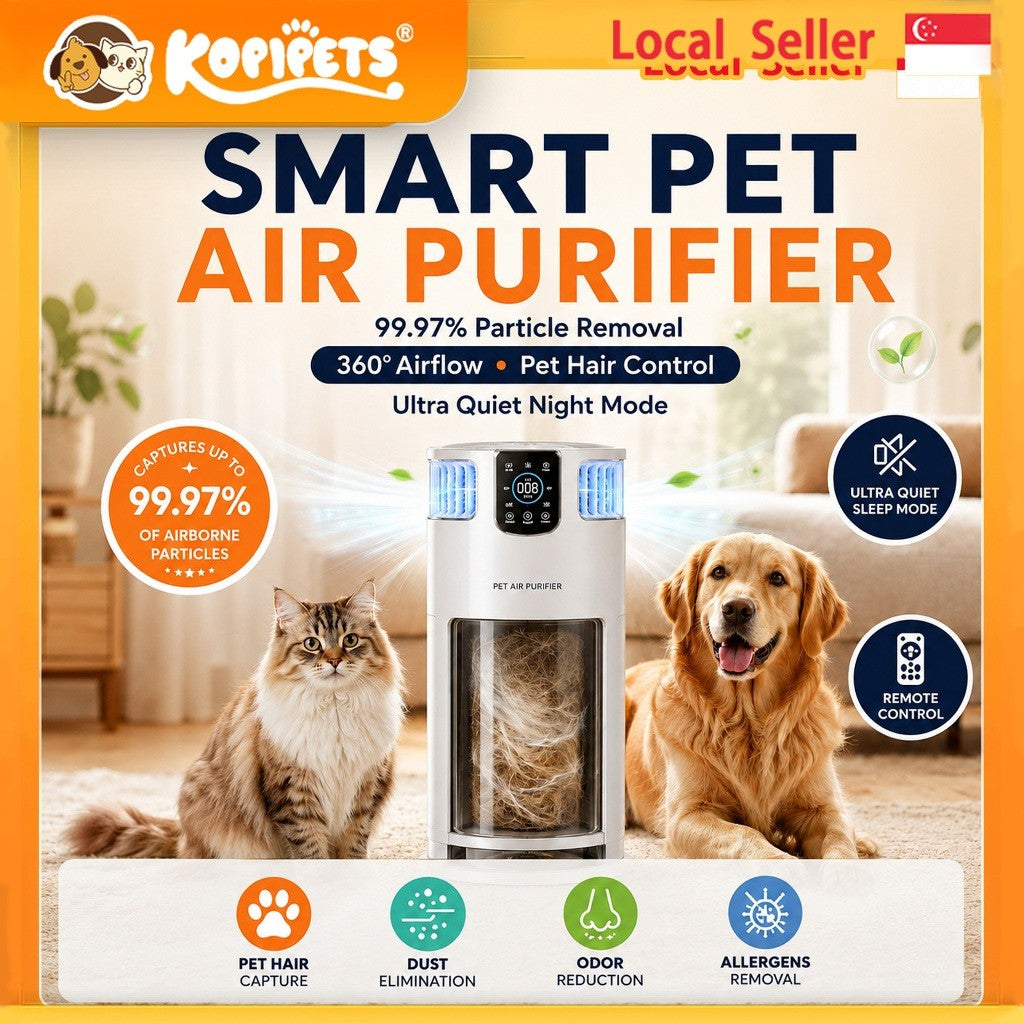 Kopipets Smart Pet Air Purifier HEPA13 With APP