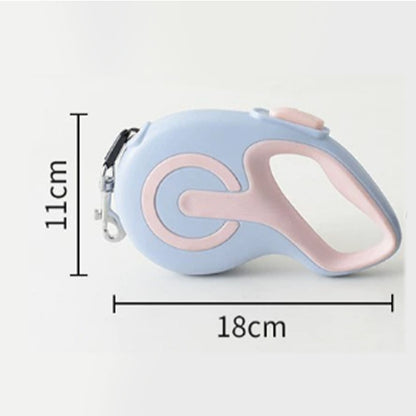 Kopipets Local Seller Multi-Color Automatic Retractable Leash for Small to Medium Pets Tangle-Free
