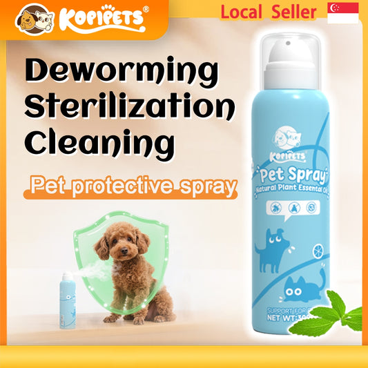 Kopipets Pet Protective Spray 300ml｜Natural Plant Essential Oils, Full-Body Protection for Pets