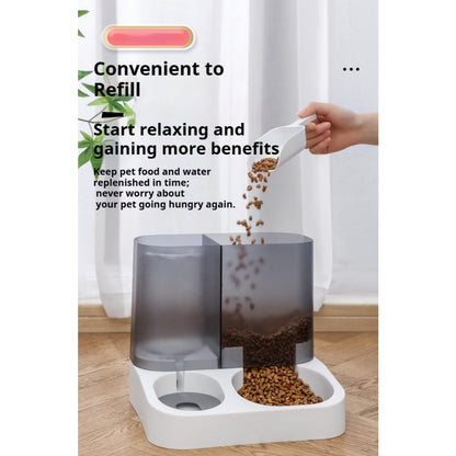 Kopipets 4L Pet Water Fountain / Food Feeder Cats, Dogs & Rabbits Sold Separately Large Capacity Easy Return