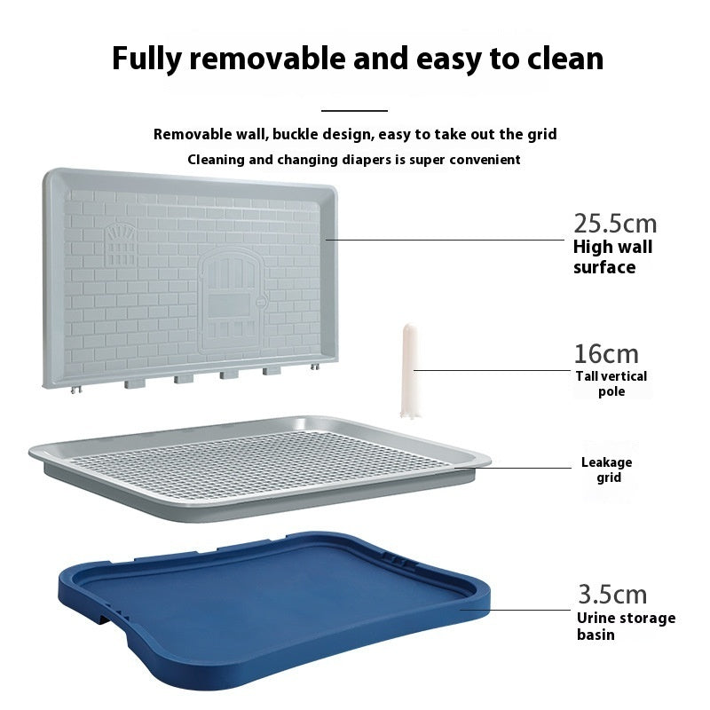 Kopipets Dog Potty Training Tray Big Size Convenient Easy Clean Dog Toilet Pee Tray ( High Quality )