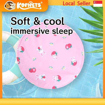 Kopipets Pet ice pad dog ice nest cool mat sleeping mat cat bed cat cooling sleeping mat