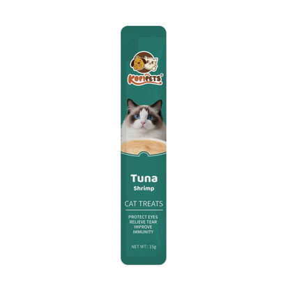 Kopipets Cat Creamy Bar Treats (For 3 Months and Above)｜Tuna / Chicken / Salmon Flavor, Nutritious Wet Food