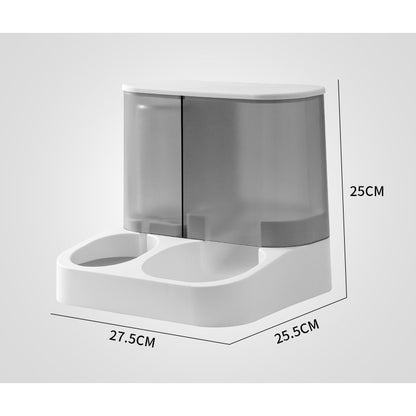 Kopipets 4L Pet Water Fountain / Food Feeder Cats, Dogs & Rabbits Sold Separately Large Capacity Easy Return