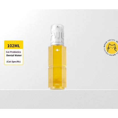Kopipets Probiotic Pet Mouthwash – Fights Bad Breath for Cats & Dogs, Safe & Drinkable