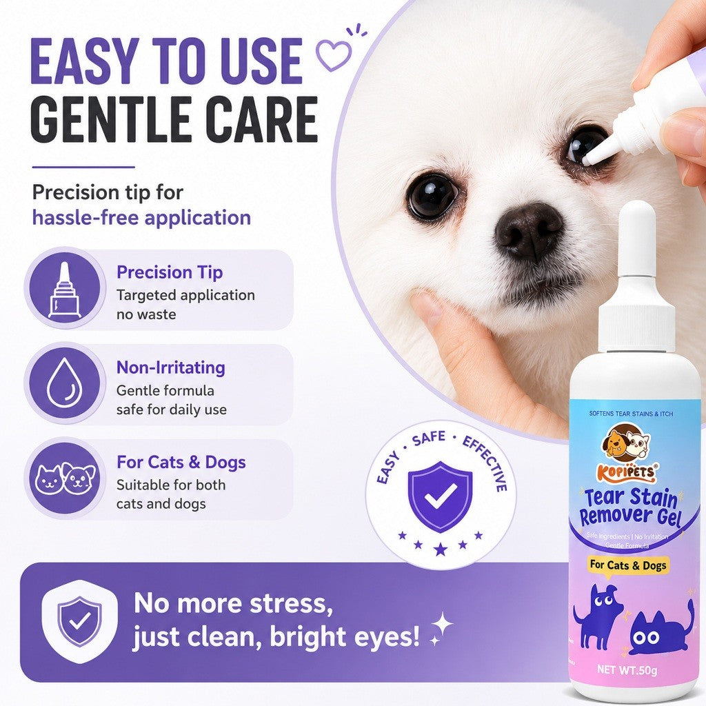 Kopipets Tear Stain Remover Gel 30g