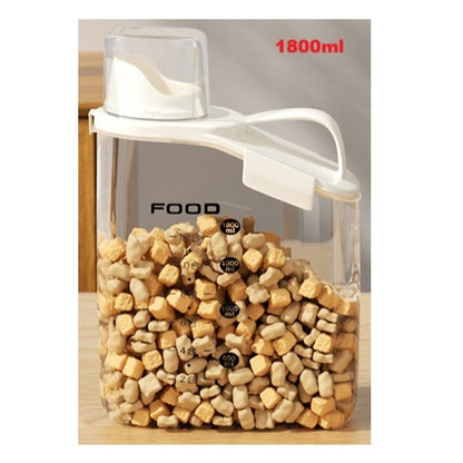Kopipets Airtight Pet Food Storage Container - Vacuum Sealed for Dog/Cat Dry Food & Treats