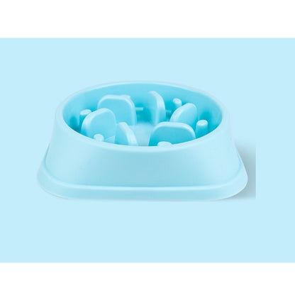 Kopipets 16.5CM Slow Feeder Dog Bowl – Perfect Size for Medium Breeds | Anti-Gulp Maze Design with Non-Slip Base