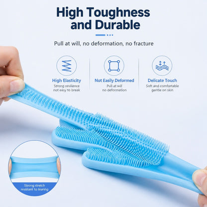 Kopipets 33x14.5cm Silicone Pet Bath Gloves