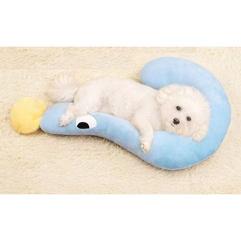 Kopipets Local Seller 55cm Cute Question Mark Pet Pillow Soft For Small Dog Cat Sleep Cushion