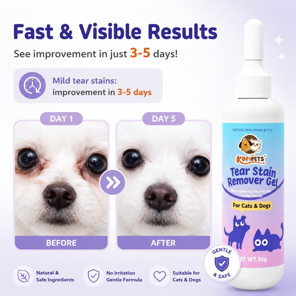 Kopipets Tear Stain Remover Gel 30g