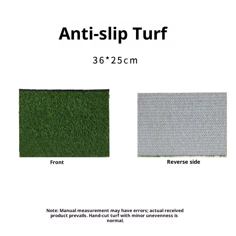 Koipets Pet Grass Toilet Large Dog Potty with Detachable Grid, Flip Cover & Easy Cleaning Design