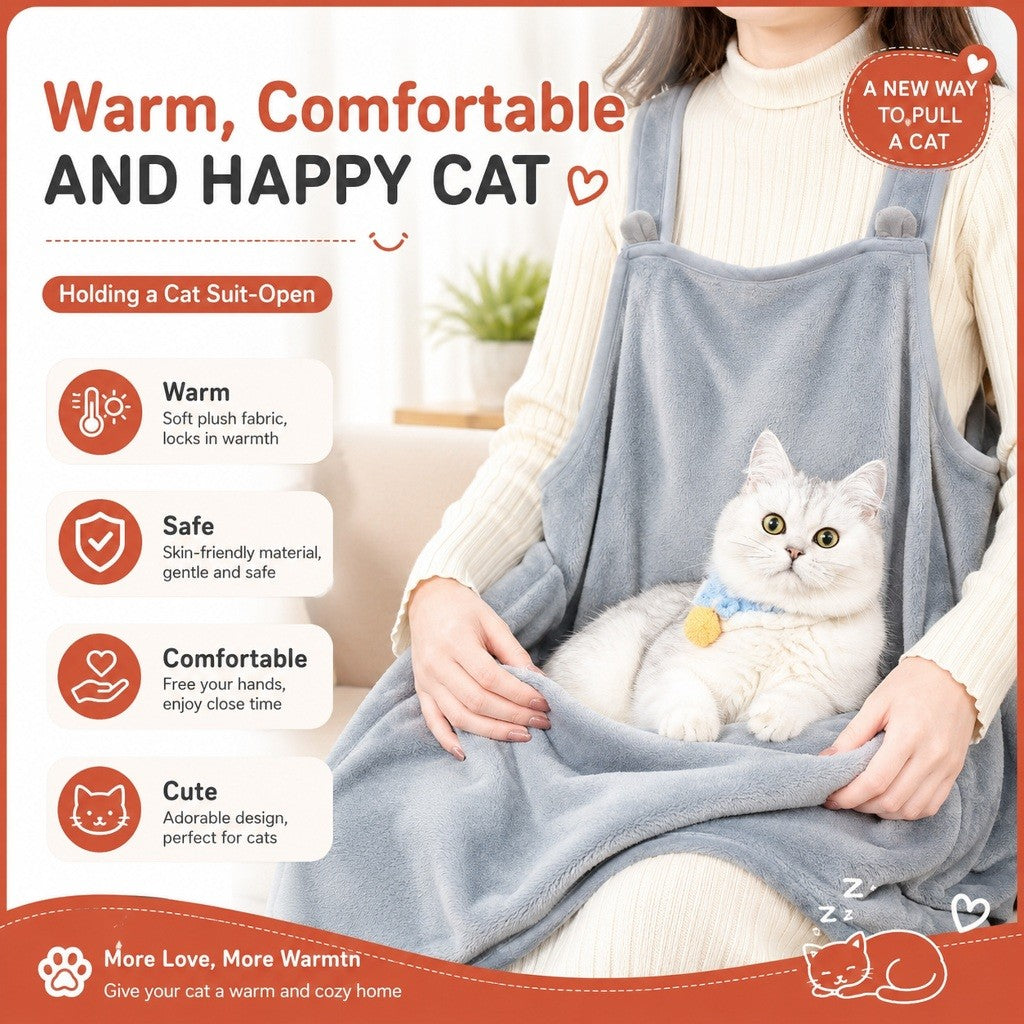 Kopipets Cat Cuddle Apron