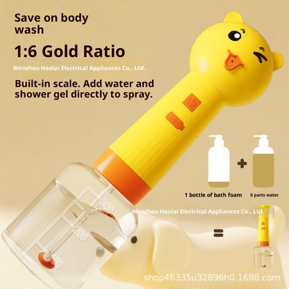 Pet Foam Maker for Dogs & Cats Automatic Bubble Bath Dispenser, Creamy Foam, Deep Clean, Type-C Rechargeable