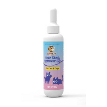Kopipets Tear Stain Remover Gel 30g | Eye Care for Cats & Dogs | Removes Tear Stains | Cleans & Brightens | Safe Herbal